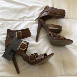 Strappy heels